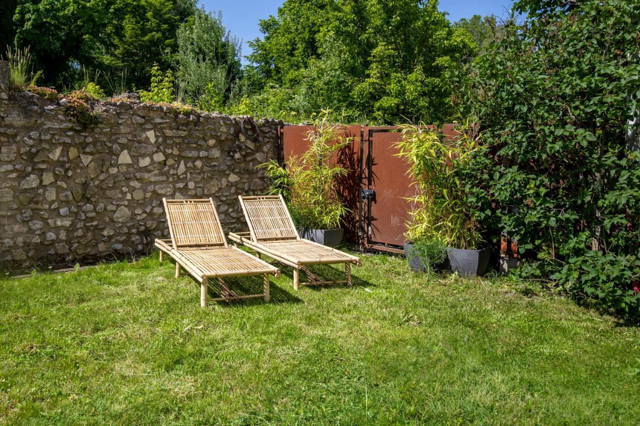 Portail Du Ventoux Central Luxe Jardin Linge Fourni Malaucene Ngoại thất bức ảnh